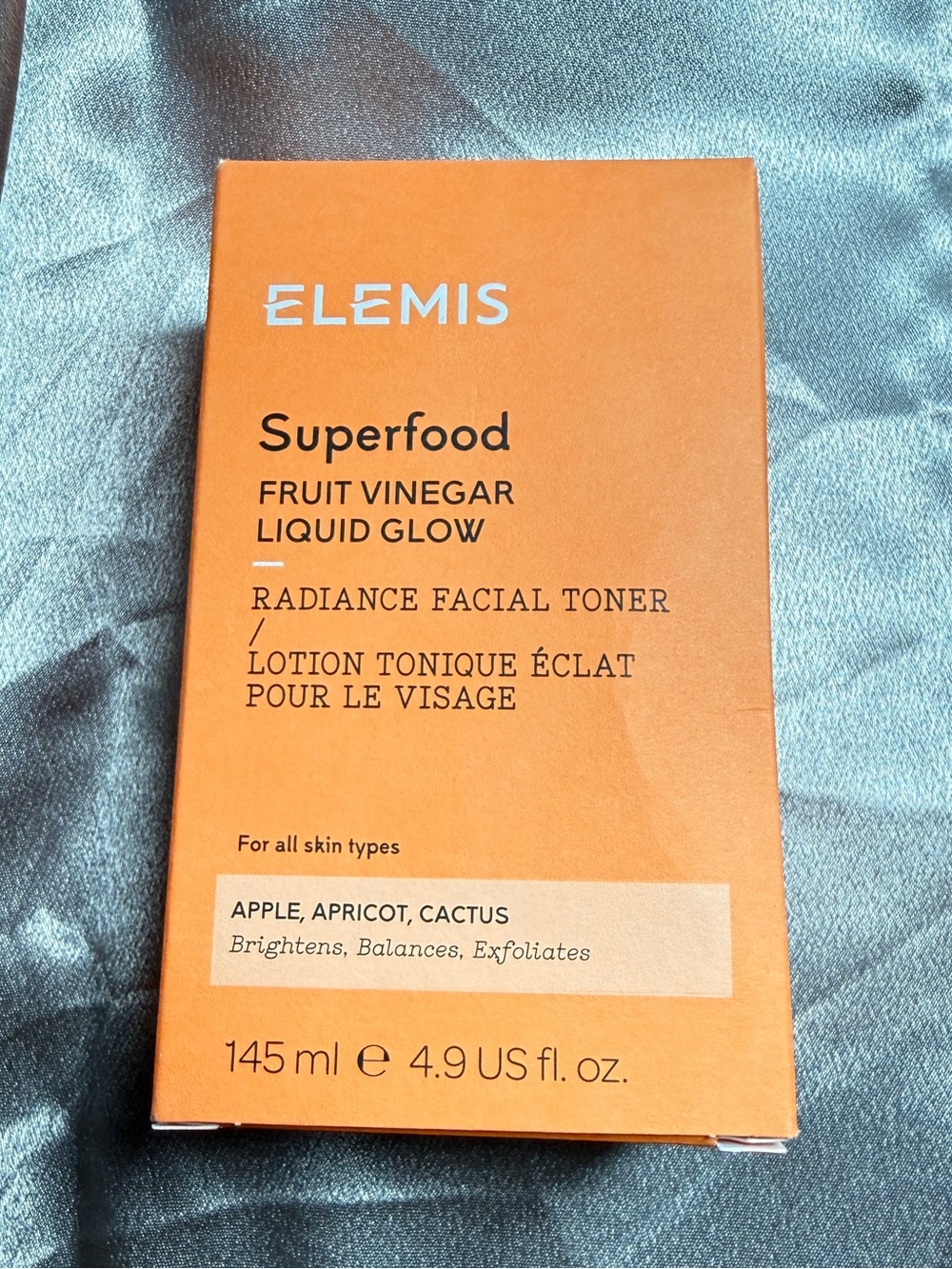 Elemis Superfood Fruit Vinegar Liquid Glow Radiance Facial Toner - Orange